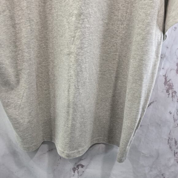 Everlane T Shirt Mens Medium Oatmeal Short Sleeve Crew Organic Cotton Premium - Picture 8 of 11